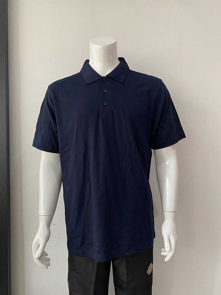 le’fonse® 100% fullycomb cotton polo fc01 02 navy