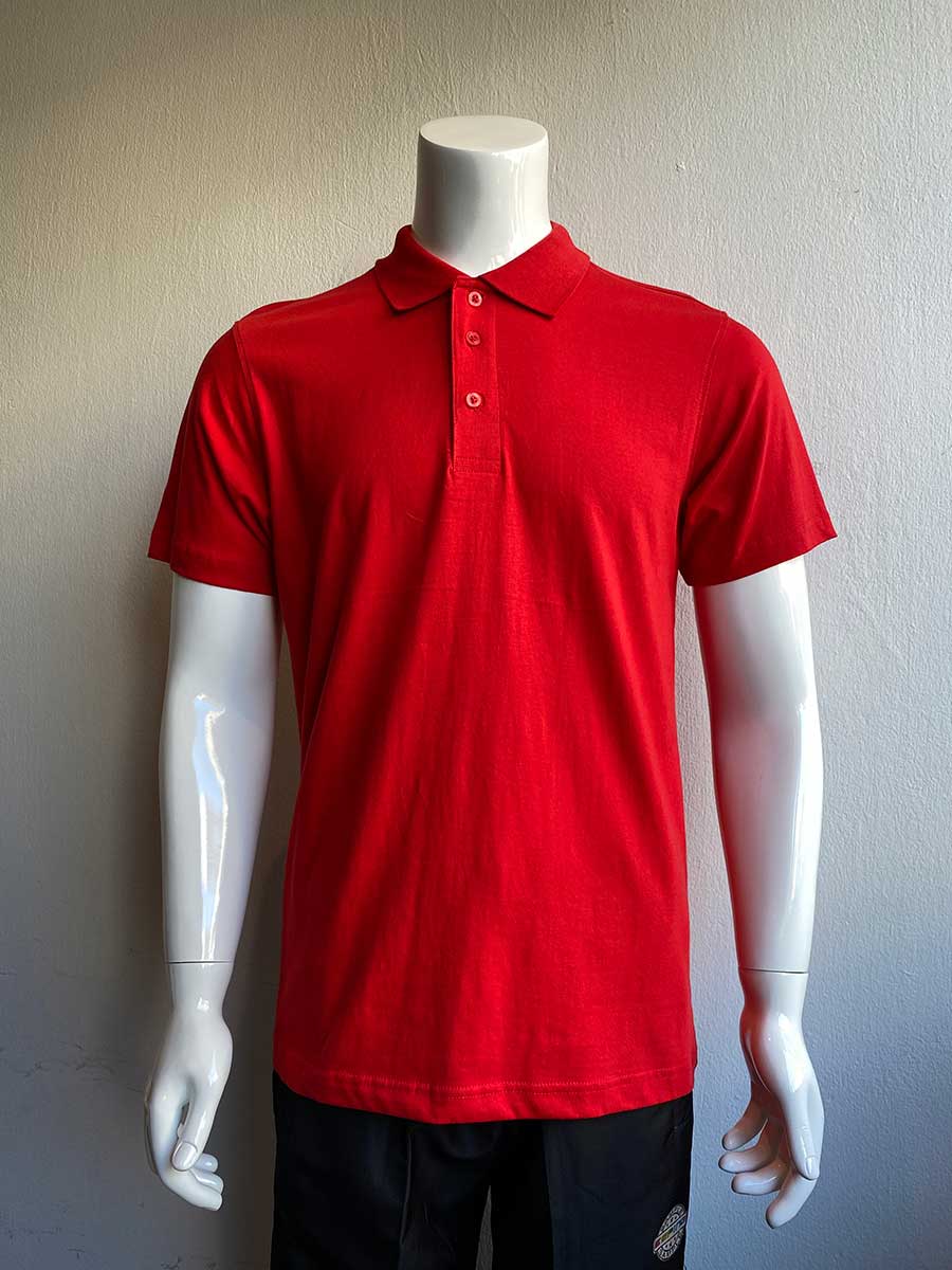 le’fonse® 100% fullycomb cotton polo fc01 03 red