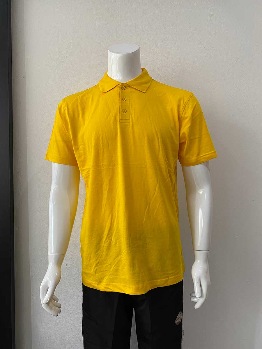 le’fonse® 100% fullycomb cotton polo fc01 10 yellow