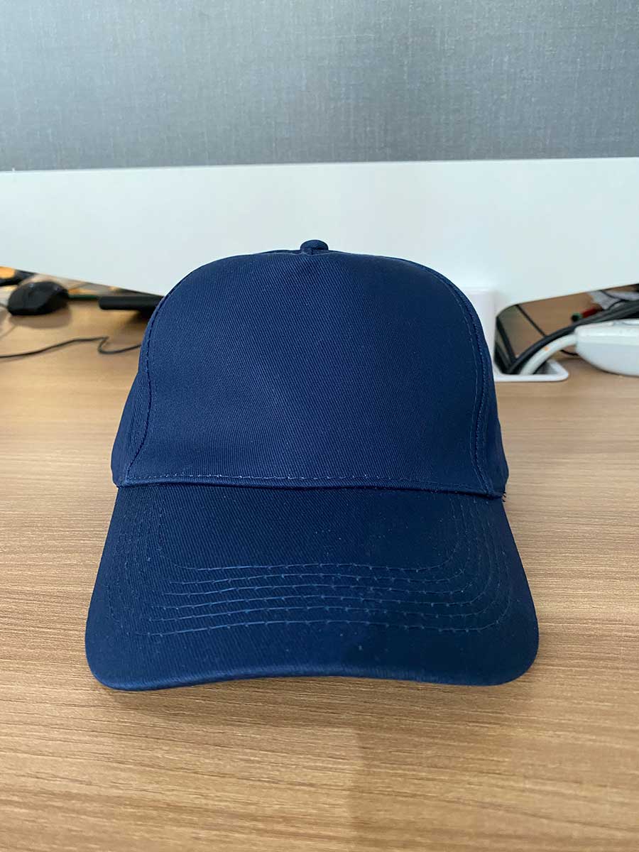 le’fonse® 5 panel cotton twill mesh baseball cap cp02 02 navy