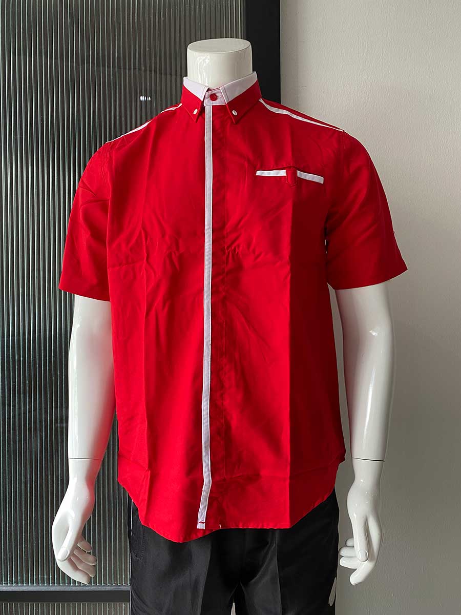 le’fonse® f1 uniquesense 13 smartwear uniform us13 03 red & white