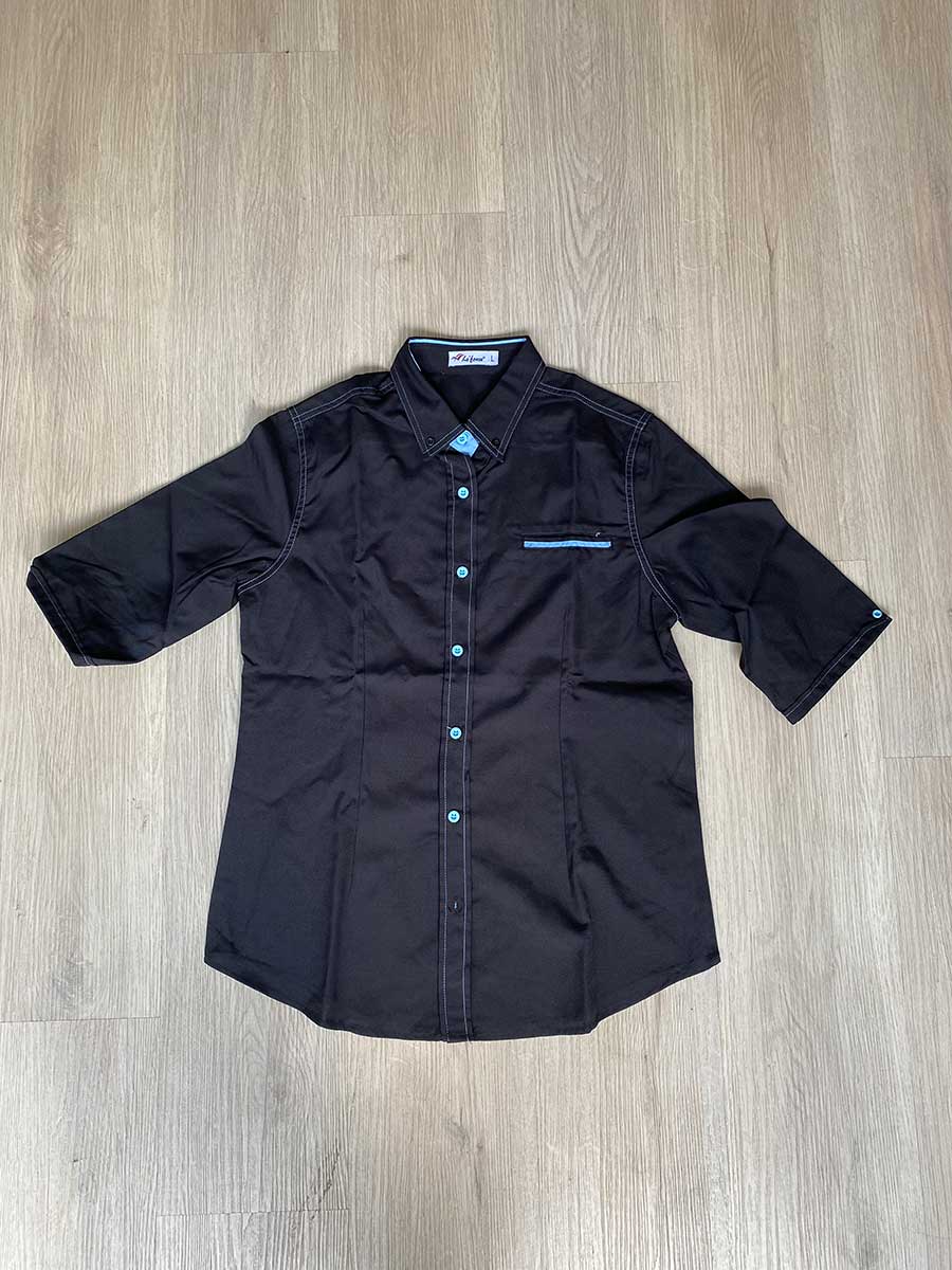 le’fonse® f1 uniquesense 19 smartwear uniform us19f 01 black and light blue