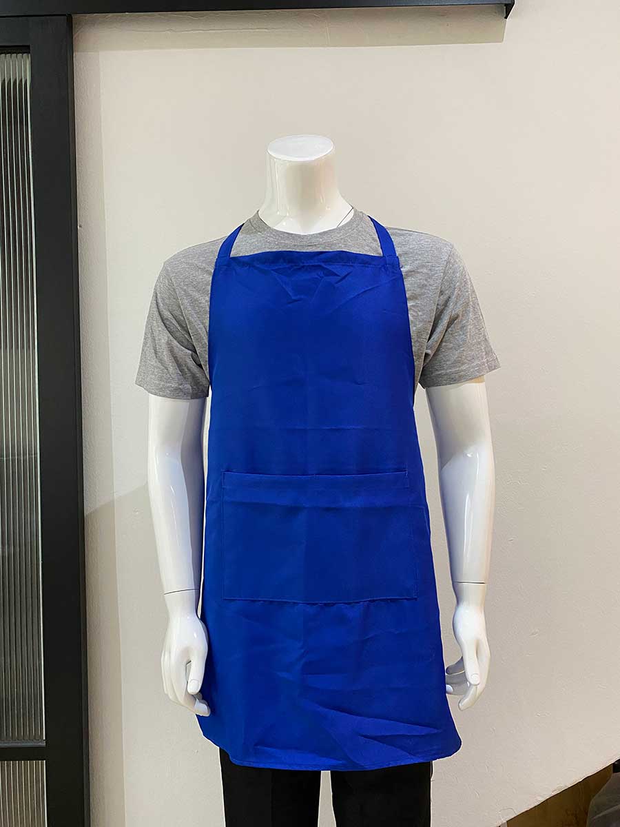 le’fonse® full body apron af00 royal blue