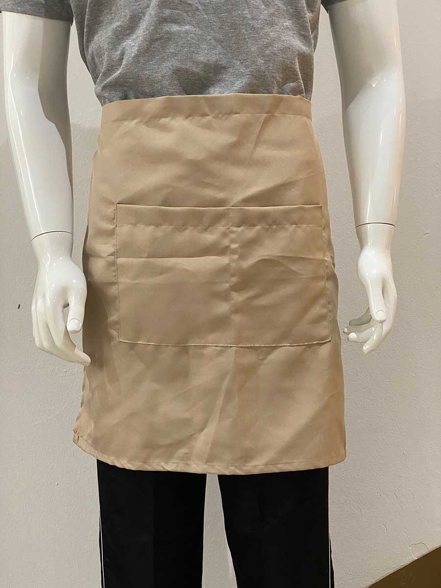 le’fonse® half body apron ah00 28 khaki