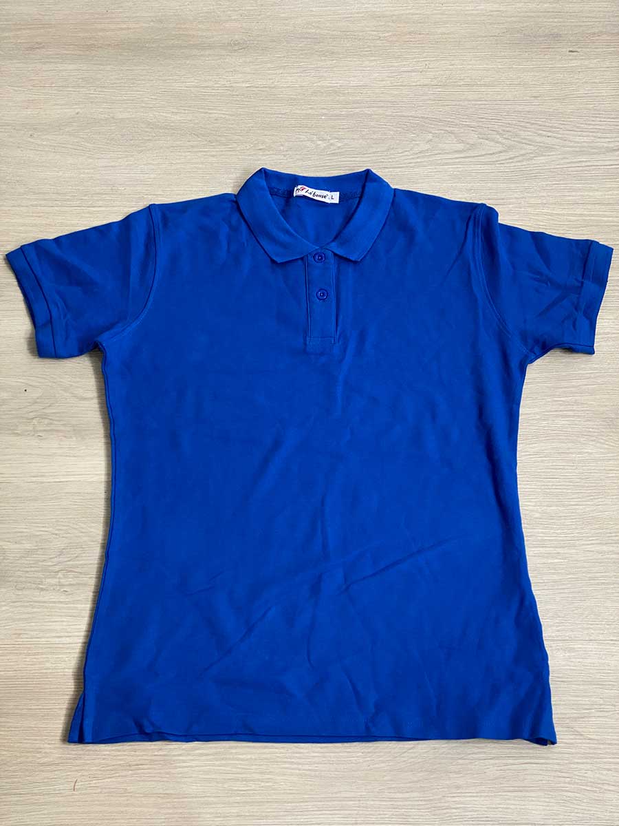 le’fonse® lacoste honeycomb classic polo female lf01 07 royal blue