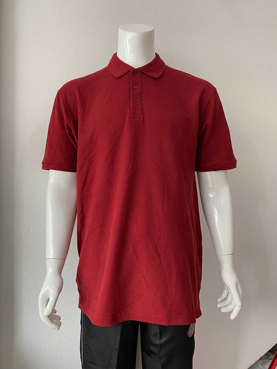 le’fonse® lacoste honeycomb classic polo l01 04 maroon