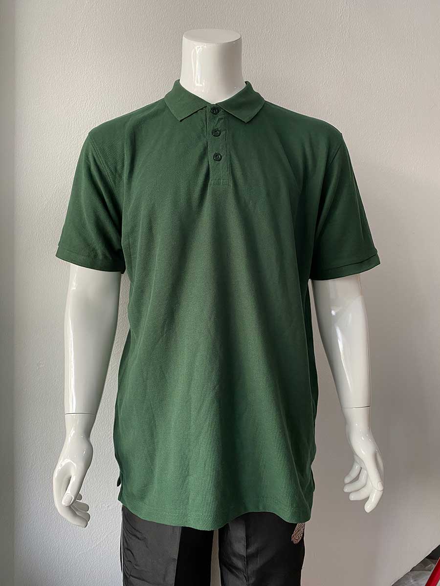 le’fonse® lacoste honeycomb classic polo l01 05 dark green