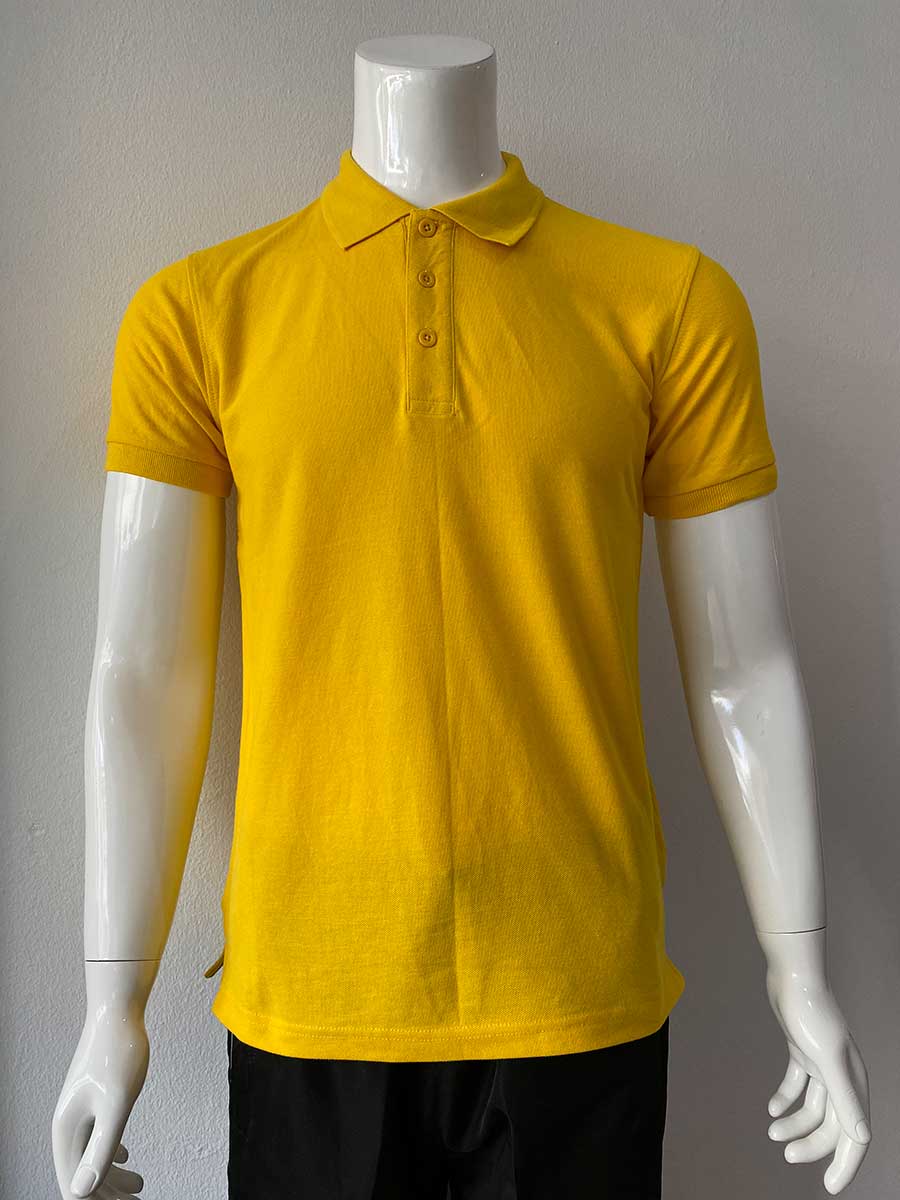 le’fonse® lacoste honeycomb classic polo l01 10 yellow