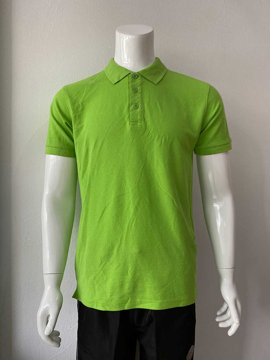 le’fonse® lacoste honeycomb classic polo l01 11 apple green