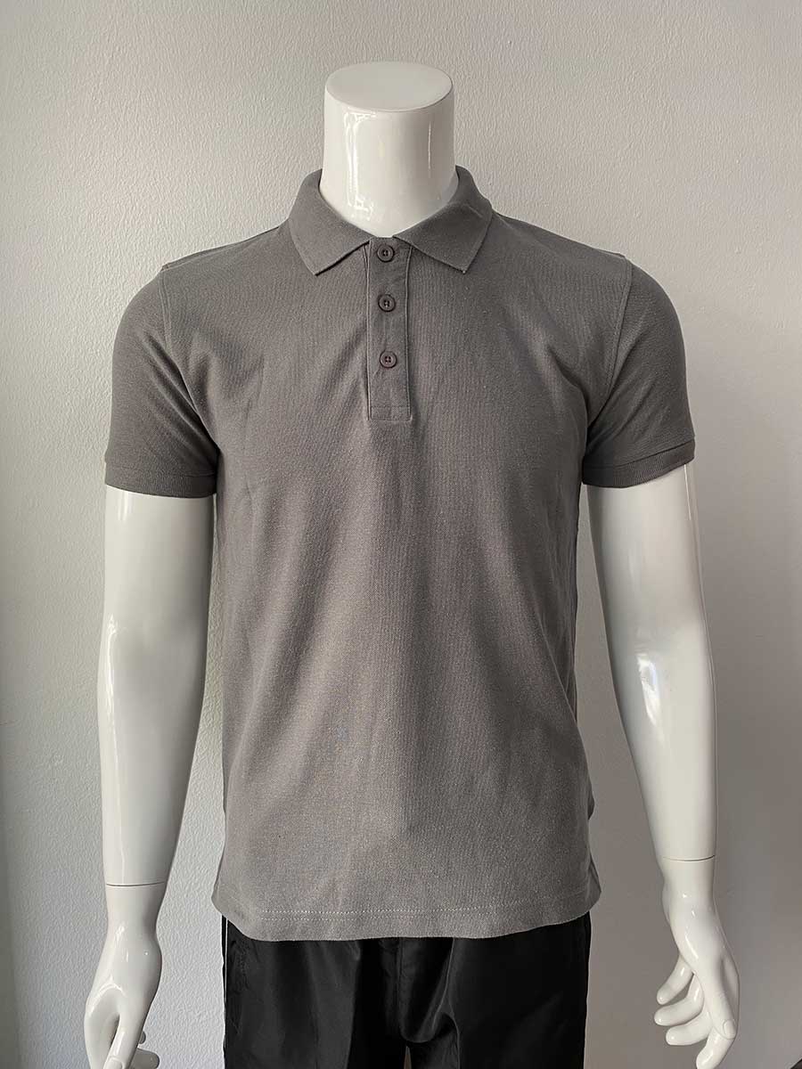 le’fonse® lacoste honeycomb classic polo l01 19 grey