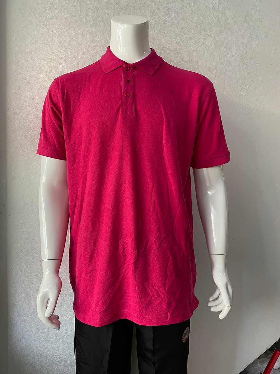 le’fonse® lacoste honeycomb classic polo l01 29 magenta