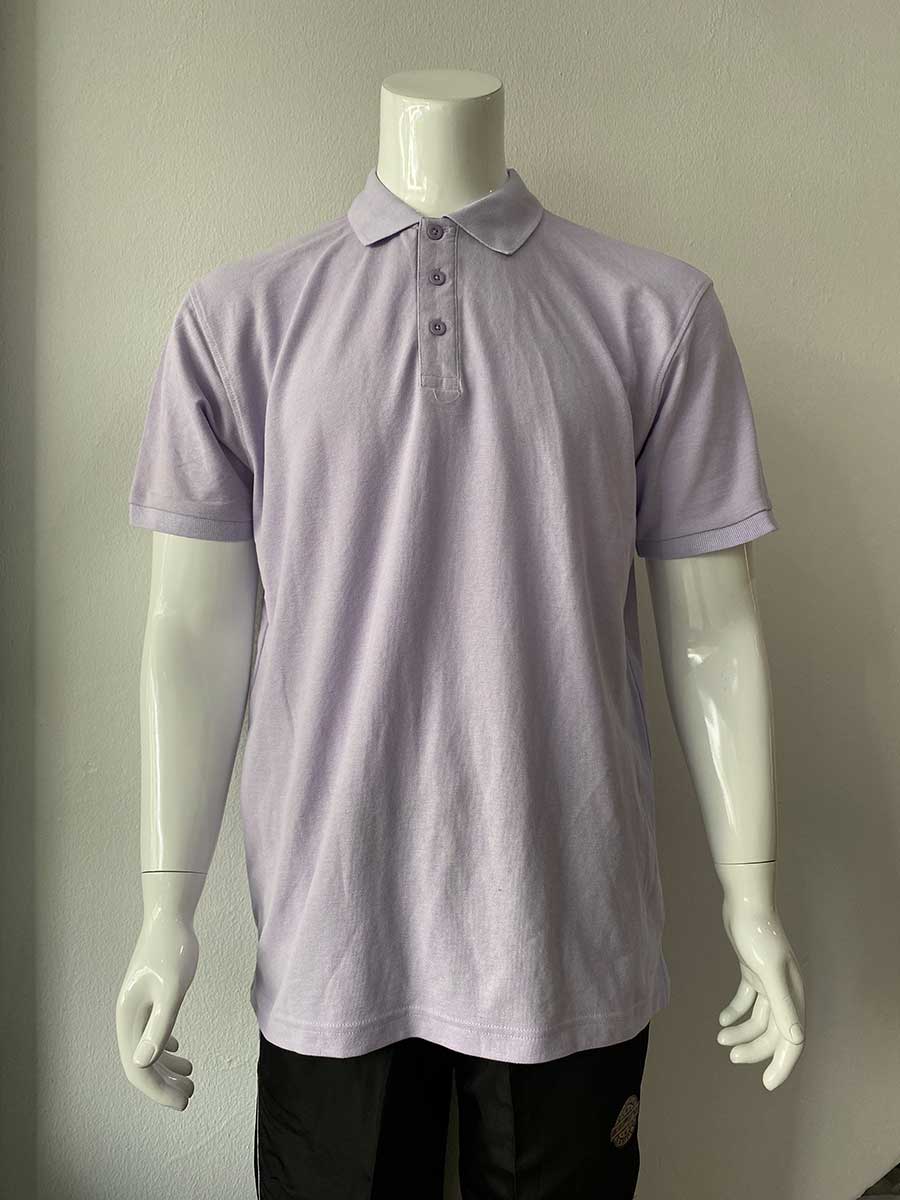 le’fonse® lacoste honeycomb classic polo l01 56 mint violet