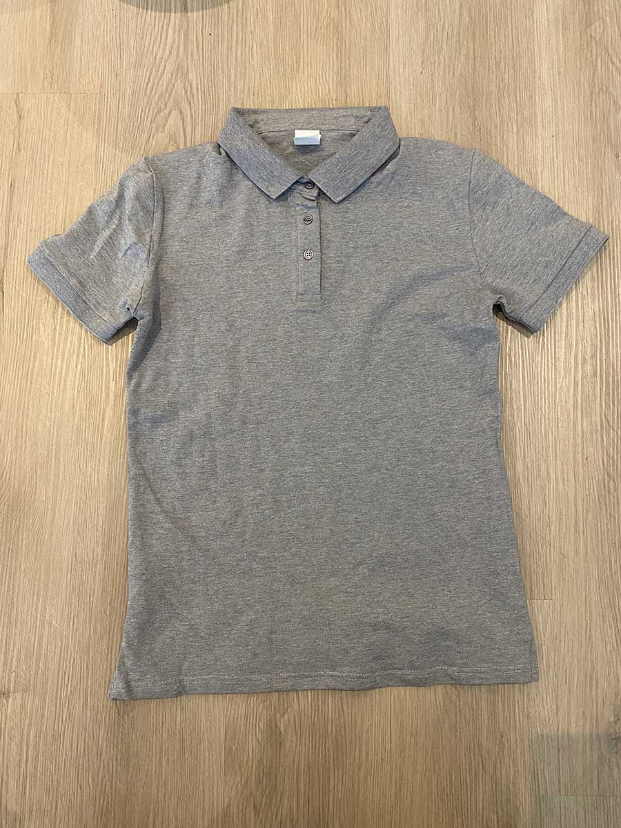 le’fonse® lacoste honeycomb grand polo cotton lycra female lf03 09 melange
