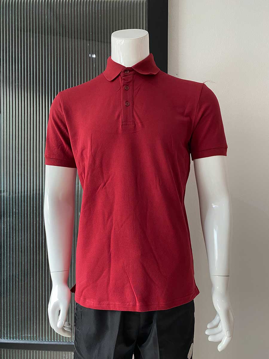 le’fonse® lacoste honeycomb grand polo cotton lycra l03 04 maroon