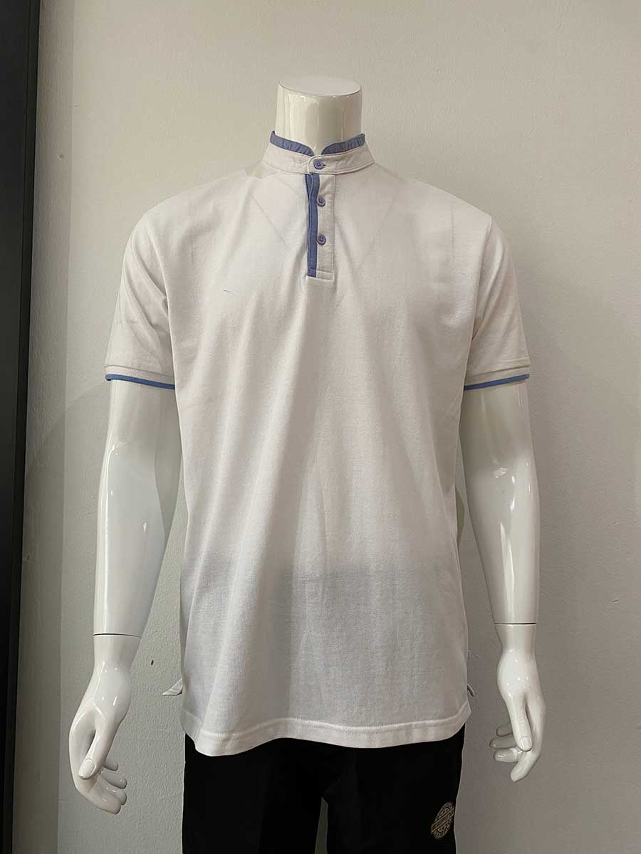 le’fonse® lacoste honeycomb polo l17 00 white