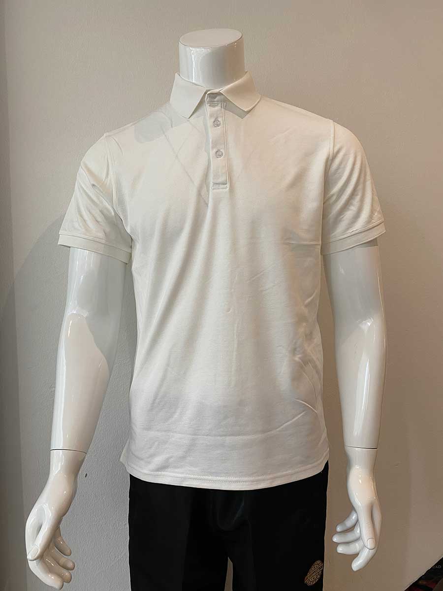 le’fonse® luxeblend hybrid polo mh01 00 white
