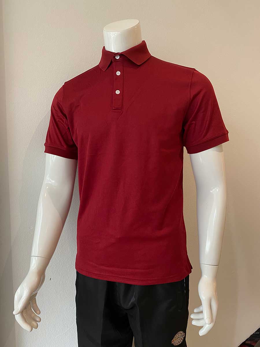 le’fonse® luxeblend hybrid polo mh01 04 maroon