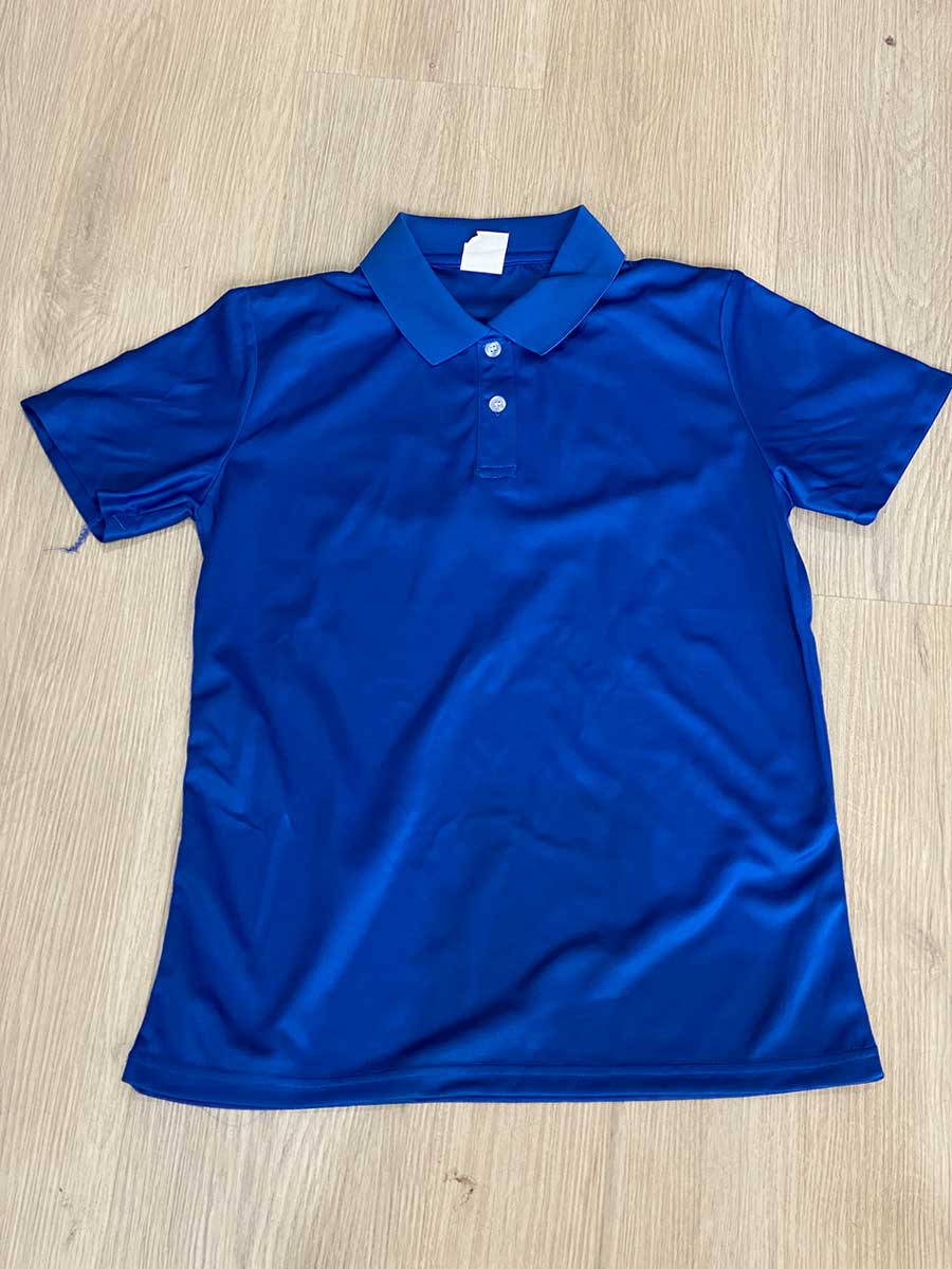 le’fonse® microfiber polo female m20f 07 royal blue