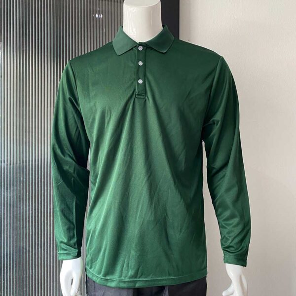 Le’Fonse® M2400 – Microfiber Polo Long-sleeved – Dry Fit – 160gsm