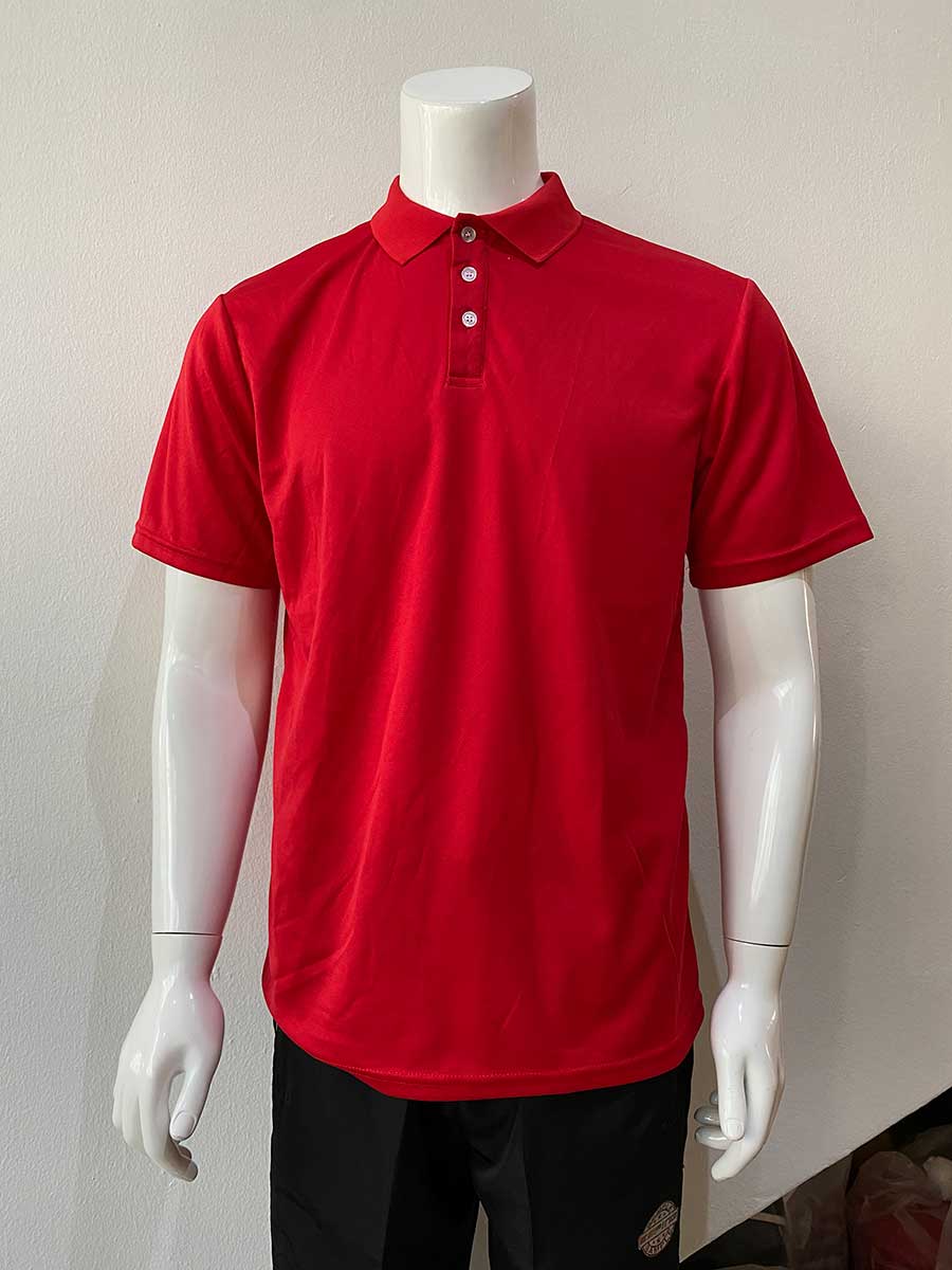 le’fonse® microfiber polo m2000 03 red