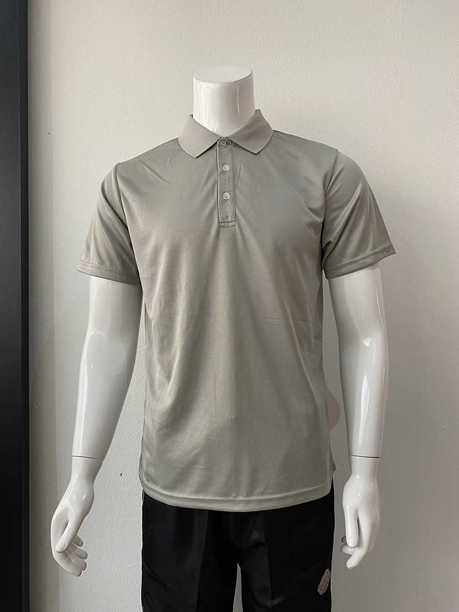 le’fonse® microfiber polo m2000 19 light grey