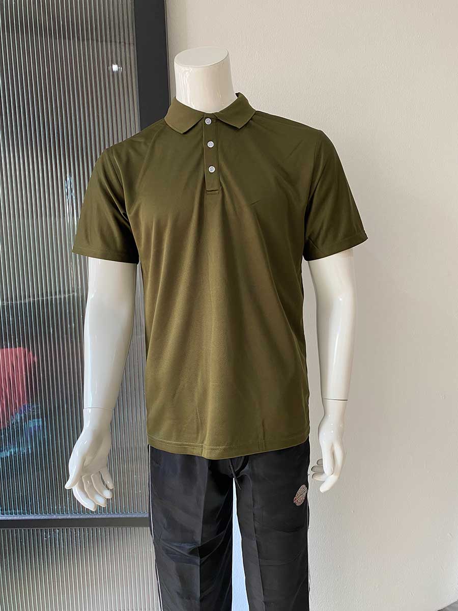 le’fonse® microfiber polo m2000 22 army green