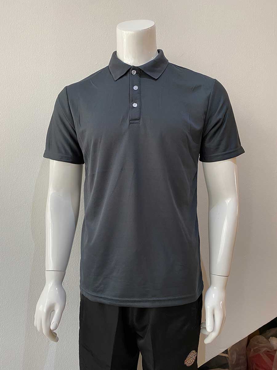 le’fonse® microfiber polo m2000 25 dark grey