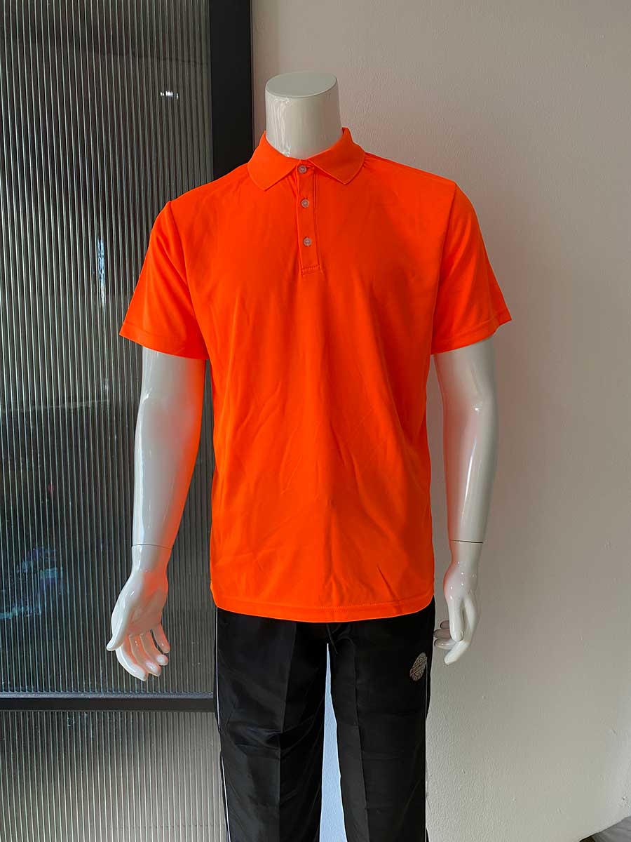 le’fonse® microfiber polo m2000 32 neon orange