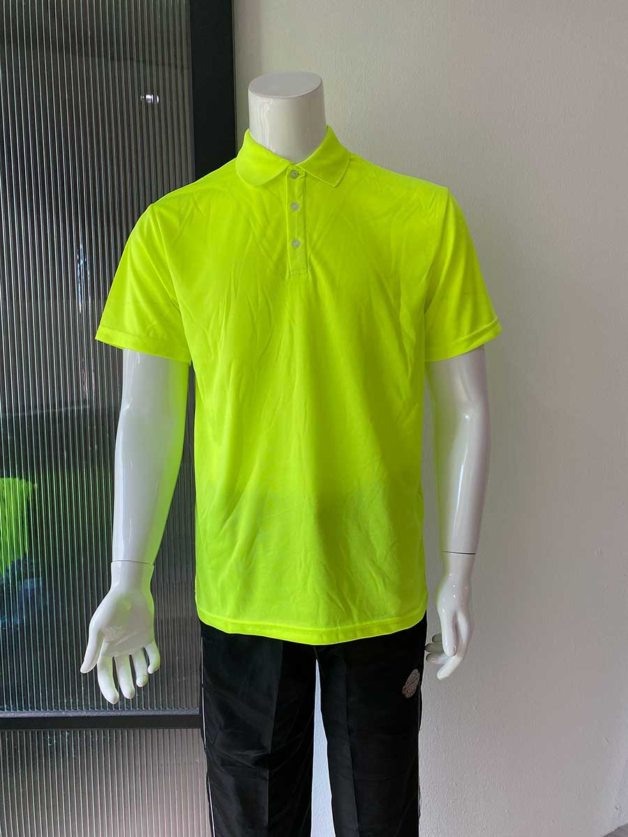 le’fonse® microfiber polo m2000 33 neon yellow