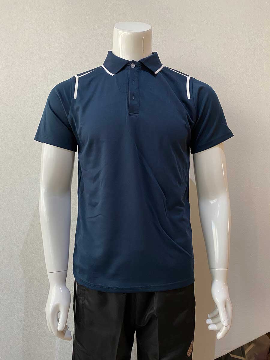 le’fonse® microfiber polo m37 02 navy