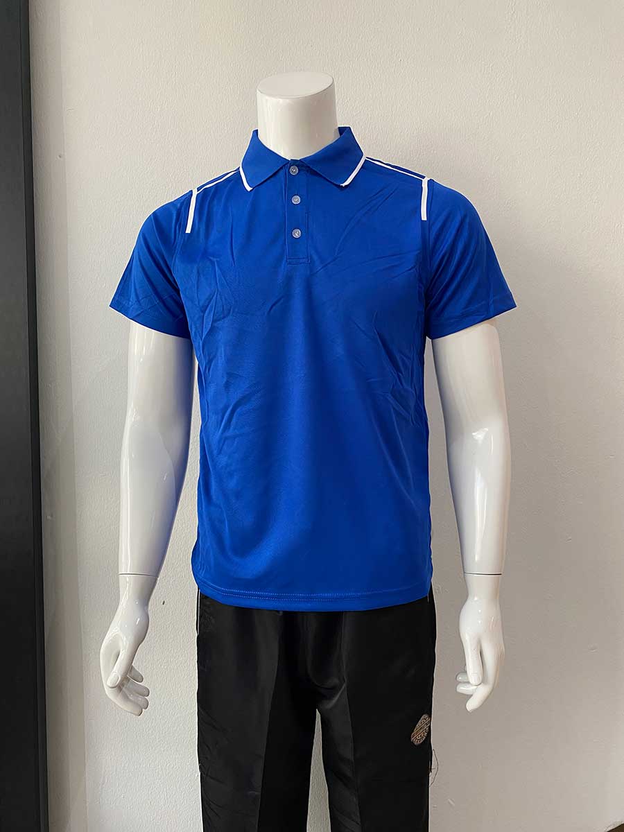 le’fonse® microfiber polo m37 07 royal blue