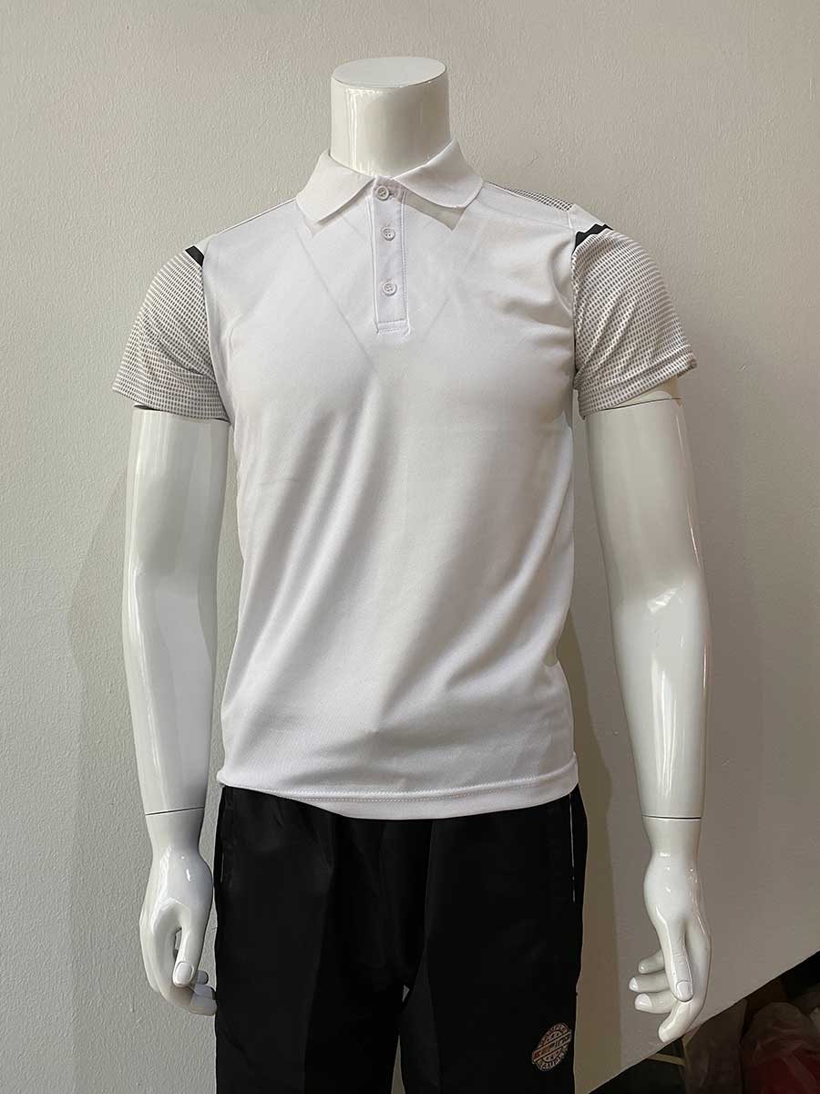 le’fonse® microfiber polo m41 00 white