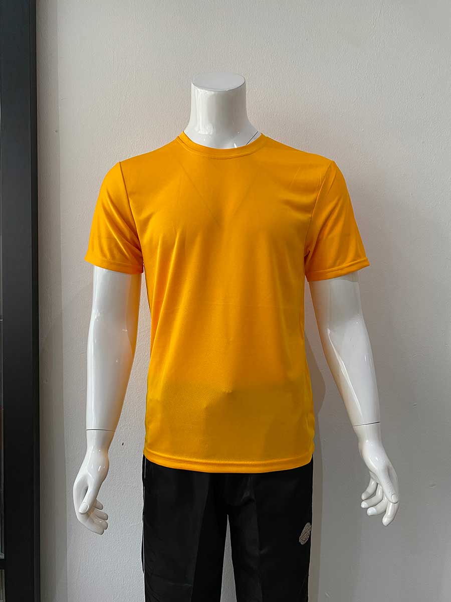 le’fonse® microfiber round neck rm01 54 burnt orange