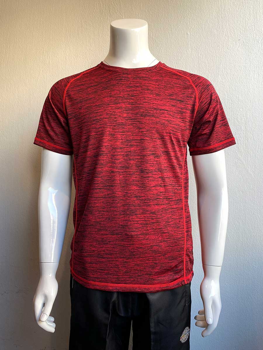 le’fonse® microfiber round neck rm04 03 red