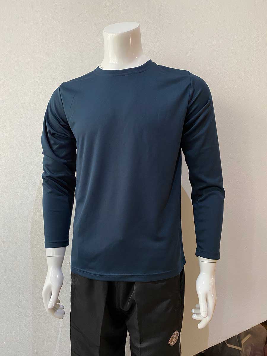 le’fonse® microfiber round neck rm07 02 navy