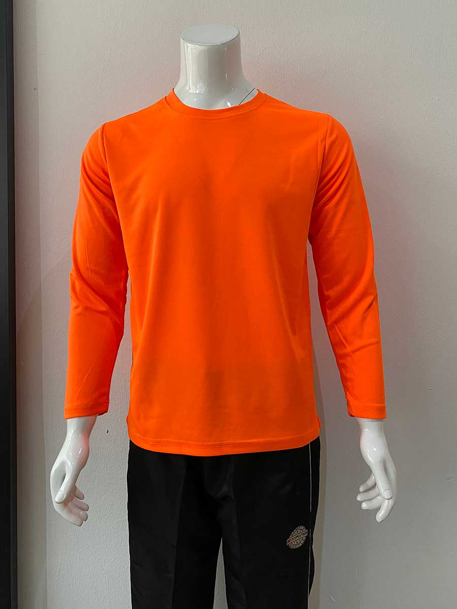 le’fonse® microfiber round neck rm07 06 orange