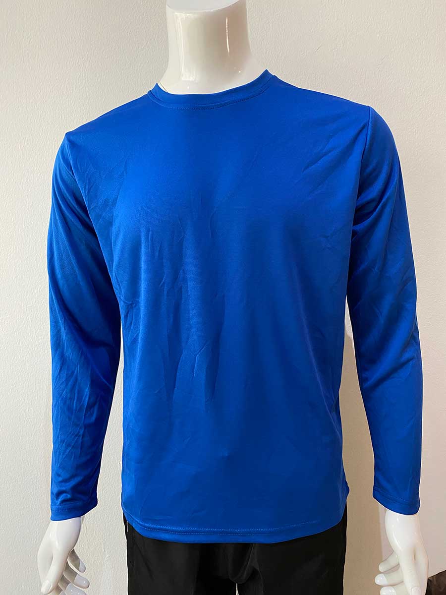 le’fonse® microfiber round neck rm07 07 royal blue