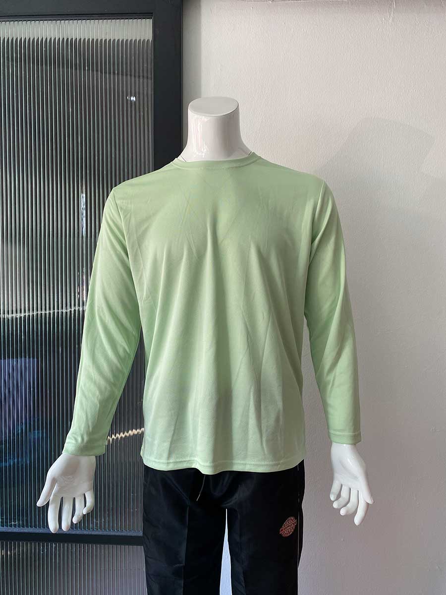 le’fonse® microfiber round neck rm07 15 mint green