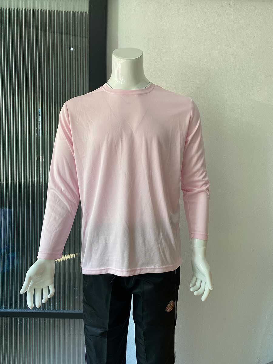 le’fonse® microfiber round neck rm07 16 light pink