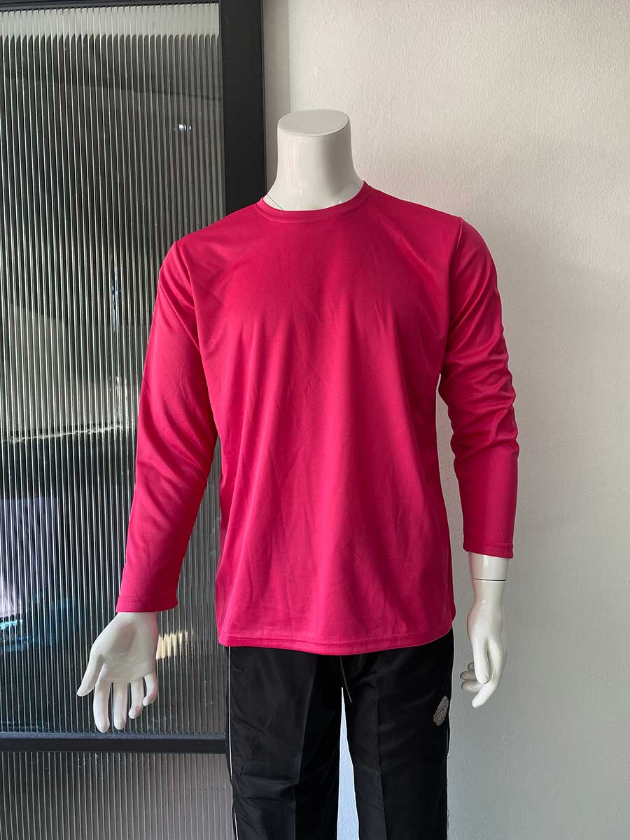 le’fonse® microfiber round neck rm07 29 magenta