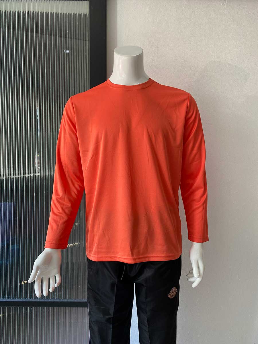 le’fonse® microfiber round neck rm07 50 coral