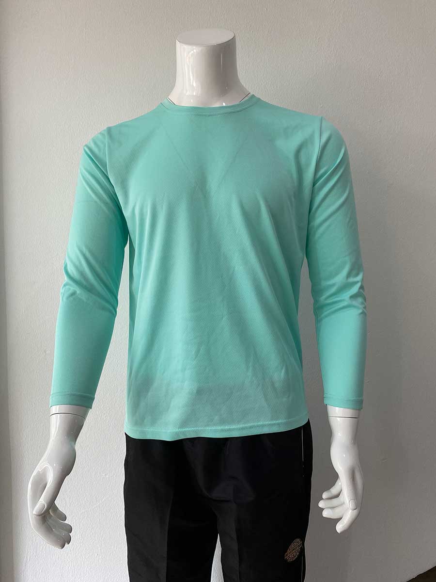 le’fonse® microfiber round neck rm07 57 aqua