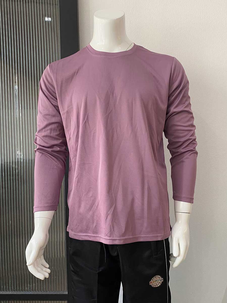 le’fonse® microfiber round neck rm07 62 light purple