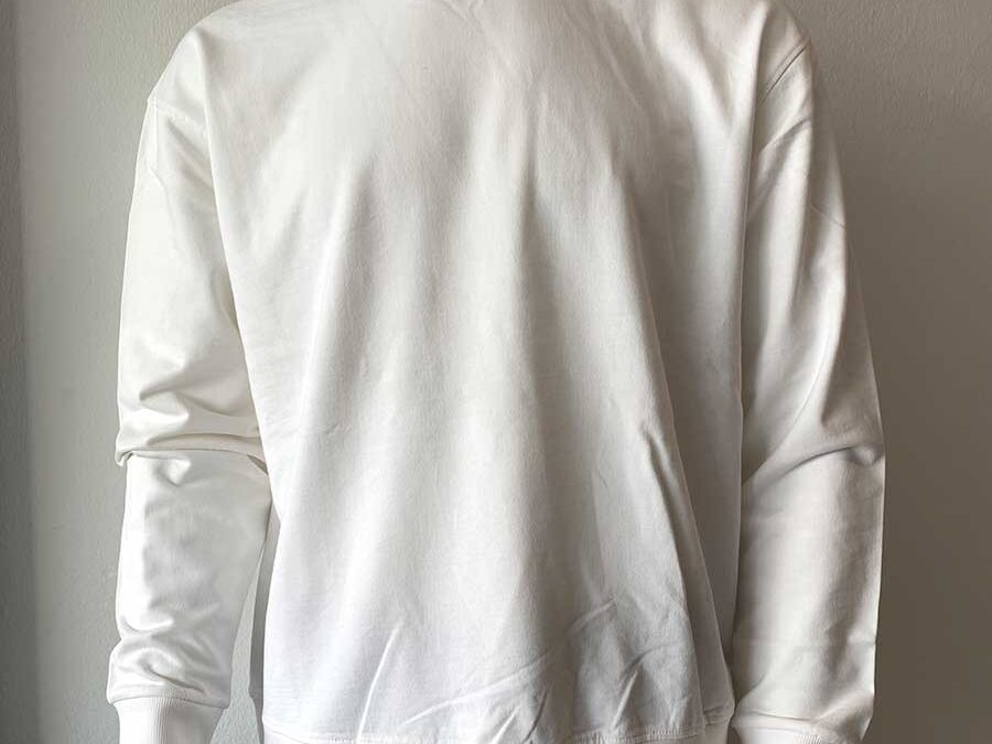 Le’Fonse® RC09 – Oversized Crewneck Sweater Long-sleeved Cotton – 250gsm