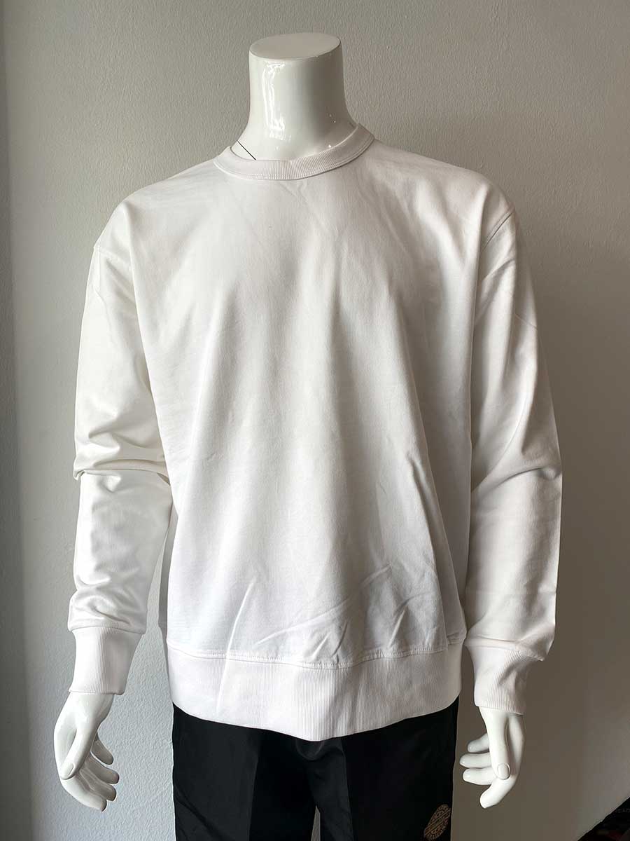 le’fonse® oversized crewneck sweater rc09 00 white