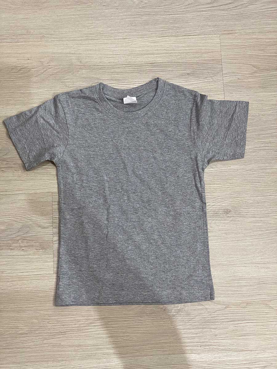 le’fonse® regular round neck kids rck01 09 melange