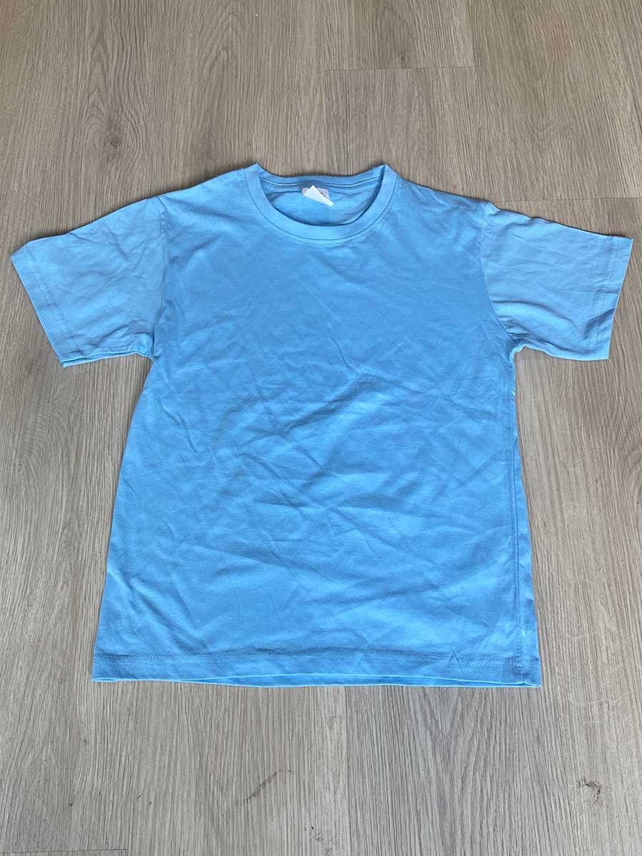le’fonse® regular round neck kids rck01 14 light blue
