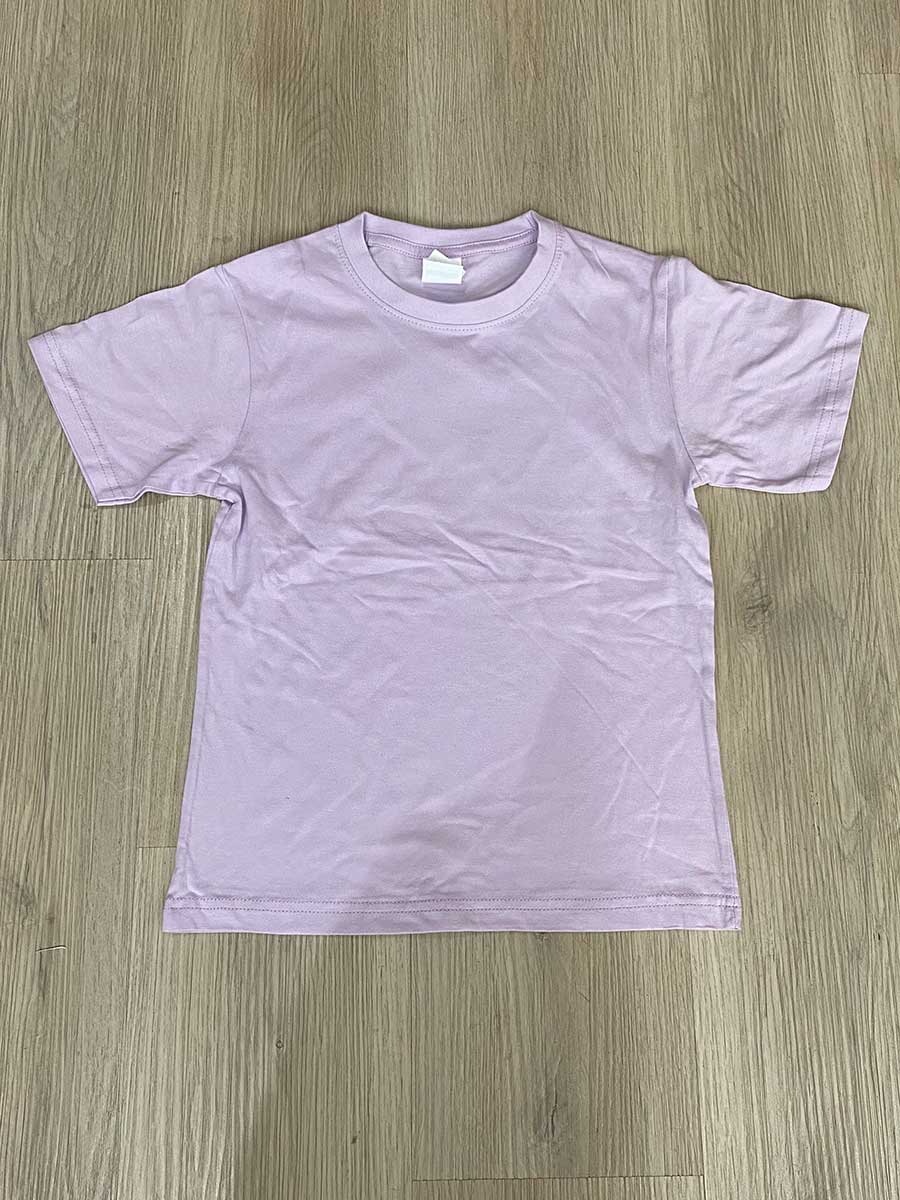 le’fonse® regular round neck kids rck01 56 mint violet