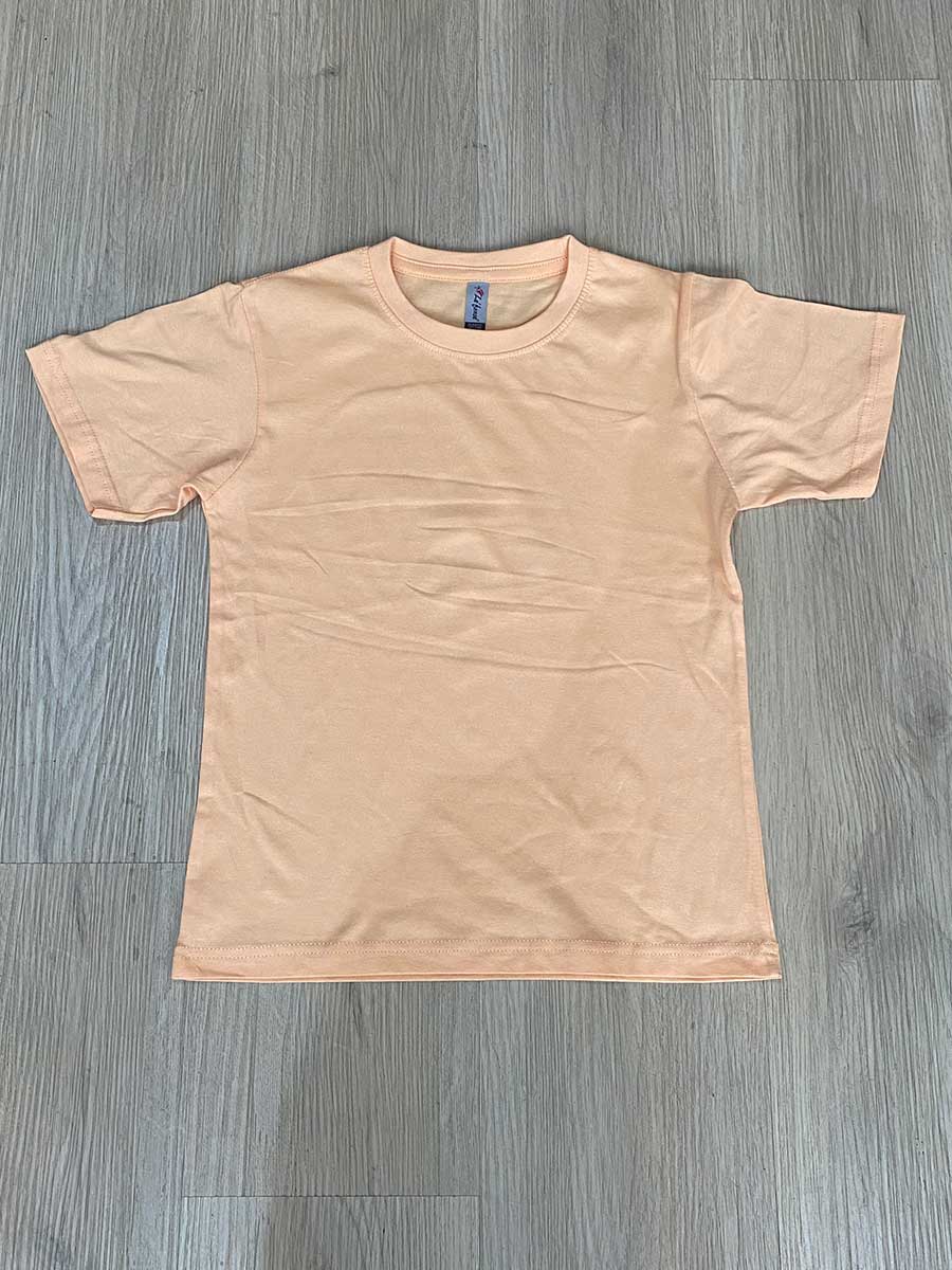 le’fonse® regular round neck kids rck01 58 apricot