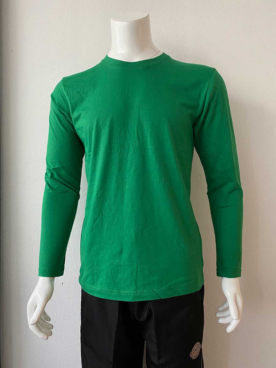 le’fonse® regular round neck rc05 20 milo green